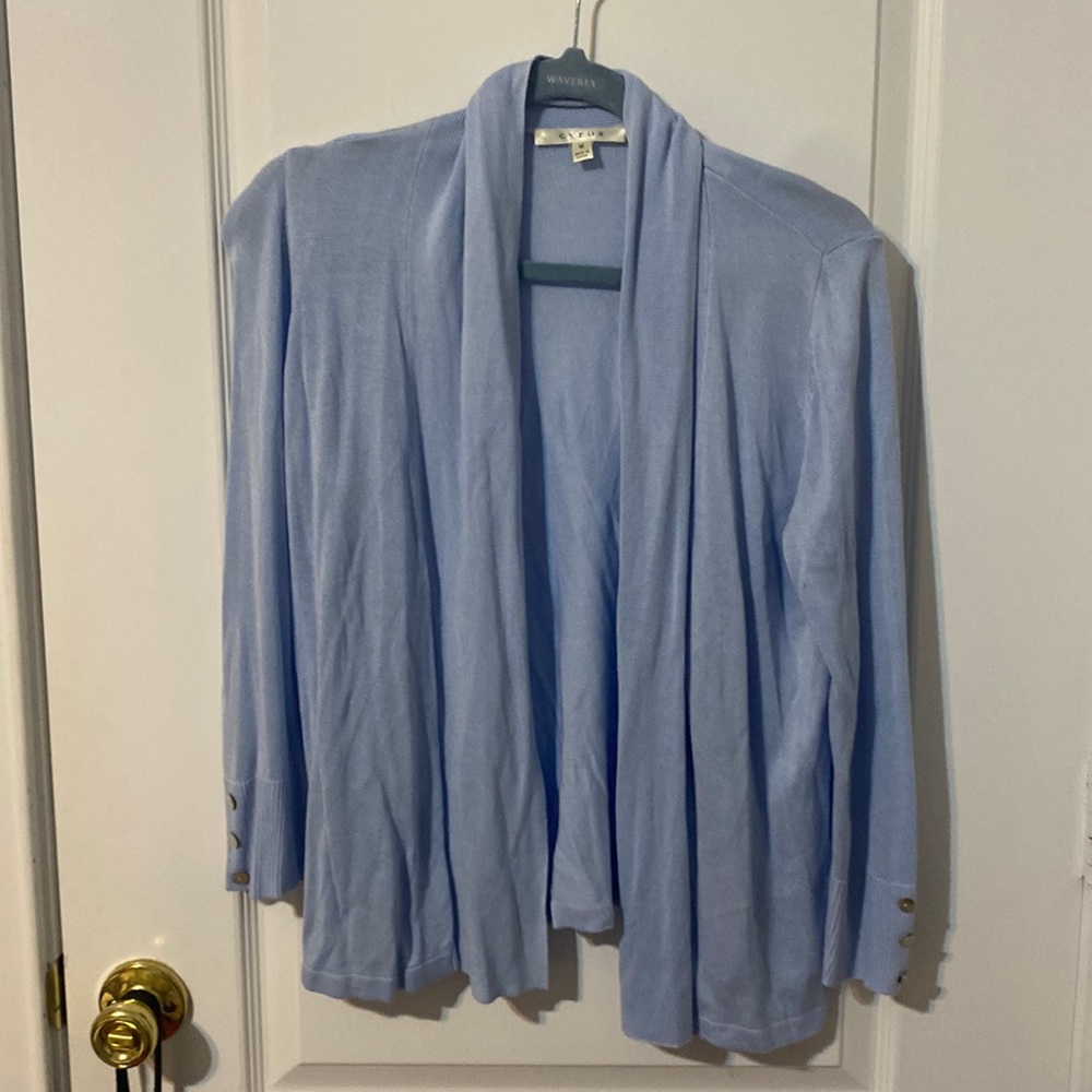 Cyrus light blue sweater sz m